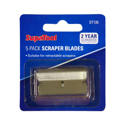 SupaTool Scraper Blades 5 Piece