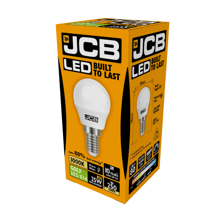 JCB LED Golf 250lm Opal 3w