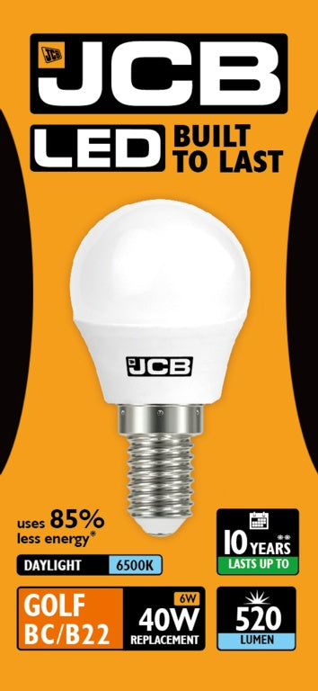 JCB LED Golf 520lm Opal 6w