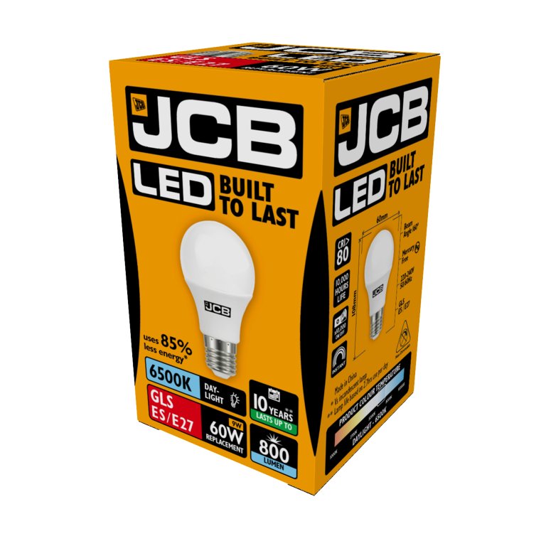 JCB LED A60 806lm Opal 10w