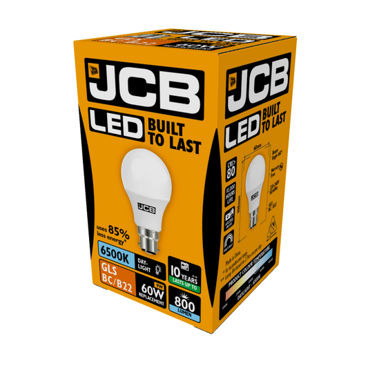 JCB LED A60 806lm Opal 10w