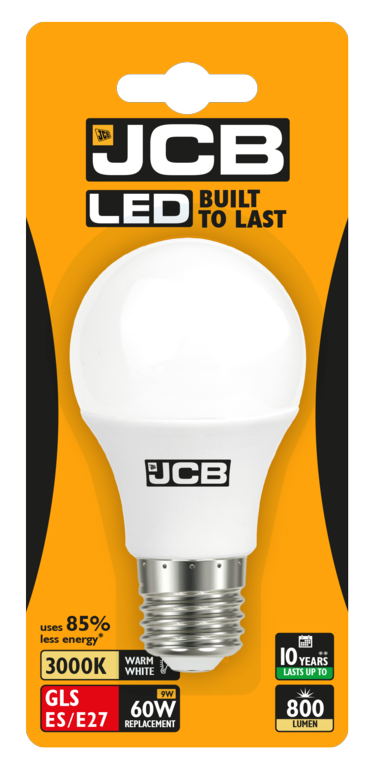 JCB LED A60 806lm Opal 10w