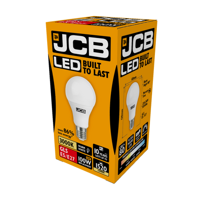 JCB LED A60 1520lm Opal 15w