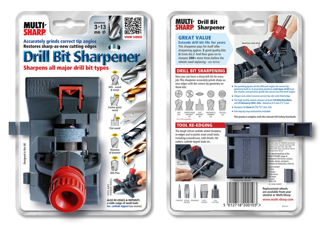 Multi-Sharp® Drill Bit Sharpener