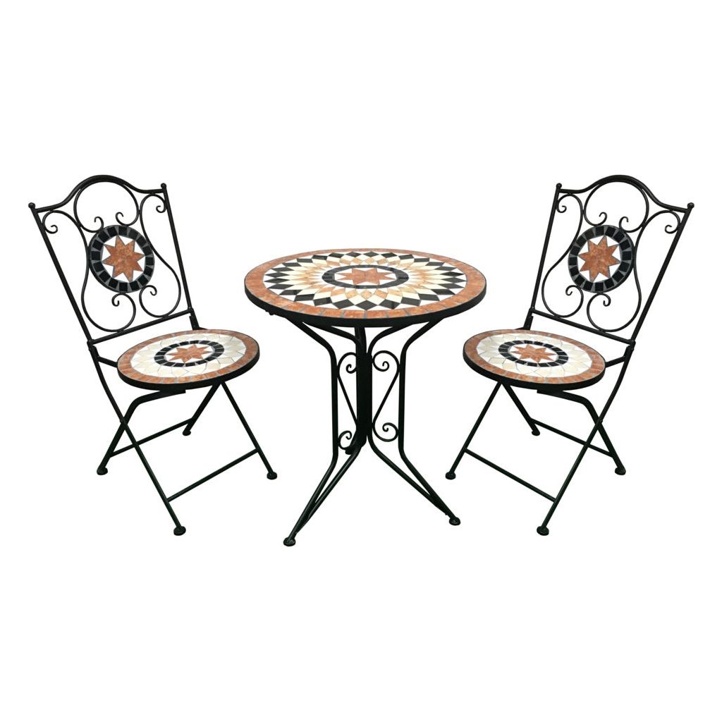 SupaGarden Mosaic Bistro Set