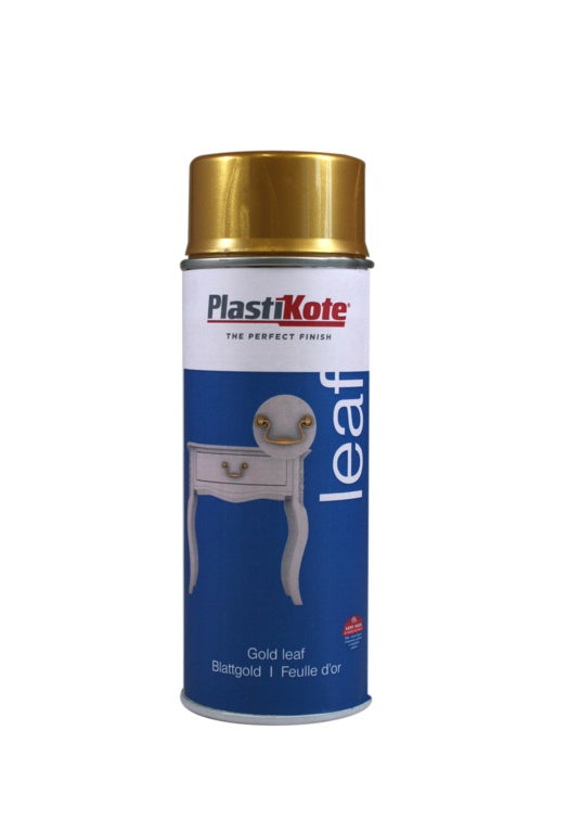 PlastiKote Pintura en Spray Tiza 400ml Hoja de Oro