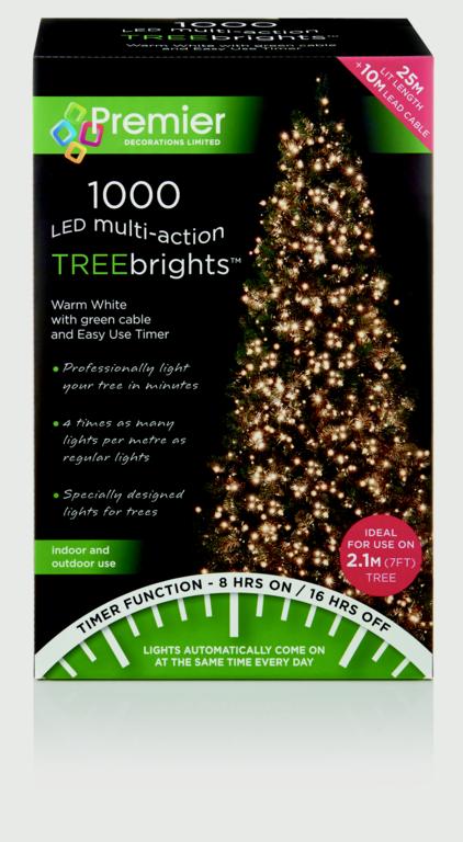 Premier 1000 LED Multi Action Treebrights With Timer