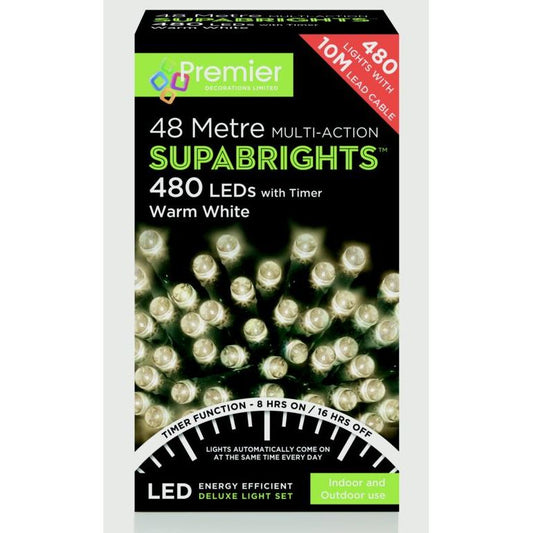 Premier 480 LED Multi Action Supabrights With Timer