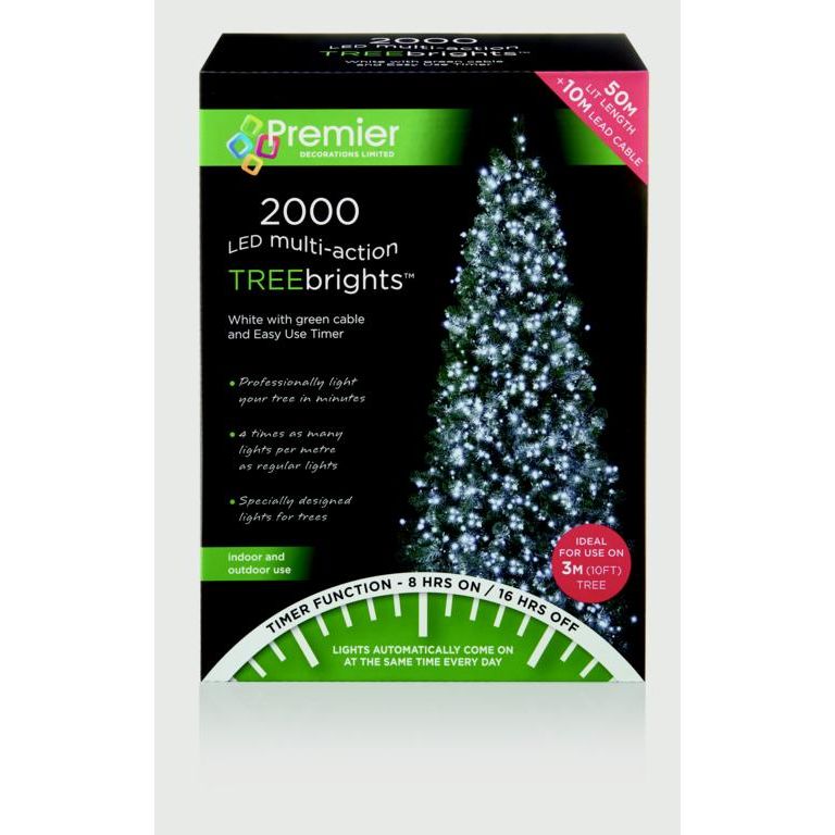 Premier 2000 LED Multi Action Treebrights With Timer