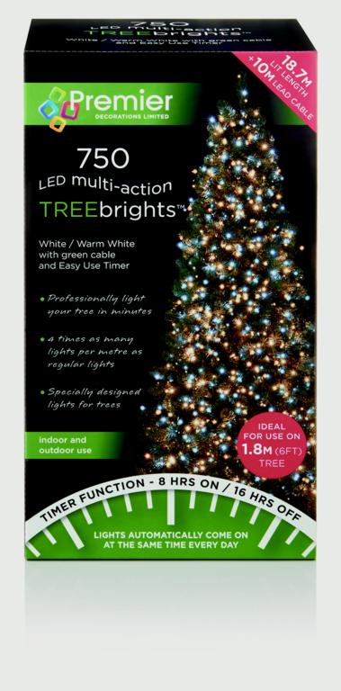 Premier 750 LED Multi Action Treebrights With Timer