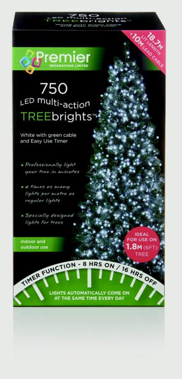 Premier 750 LED Multi Action Treebrights With Timer