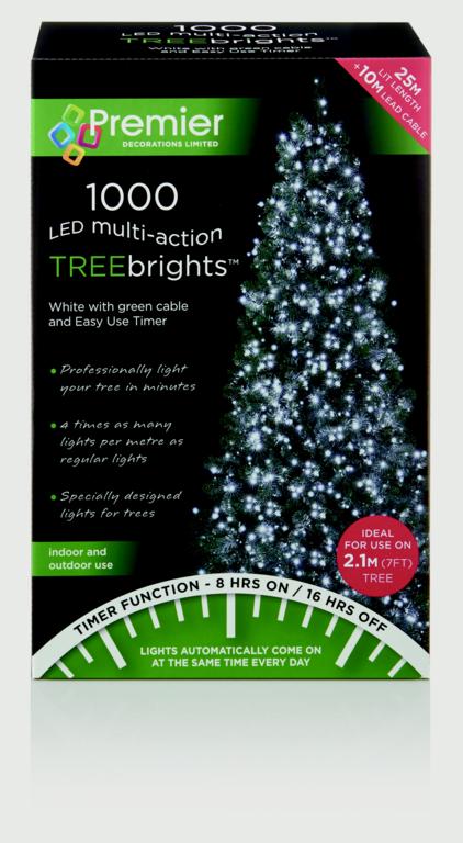 Premier 1000 LED Multi Action Treebrights With Timer