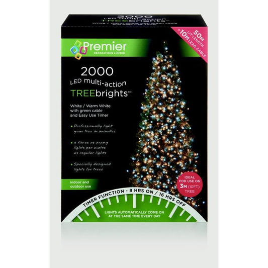 Premier 2000 LED Multi Action Treebrights With Timer