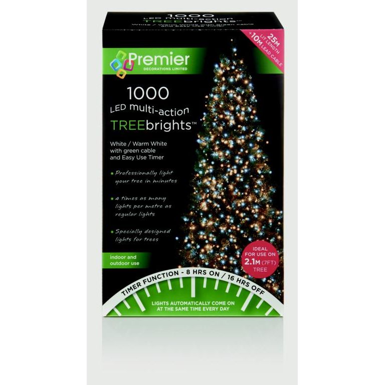 Premier 1000 LED Multi Action Treebrights With Timer