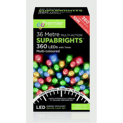 Premier 200 LED Multi Action Supabrights With Timer