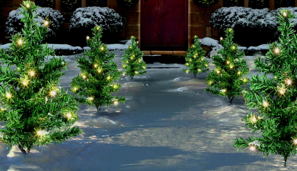 Premier LED Tree Path Lights - 6 Piece