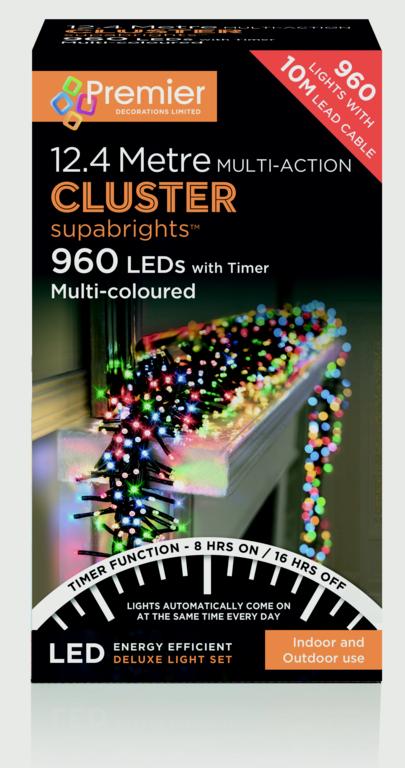 Premier Multi Action Cluster Brights With Timer