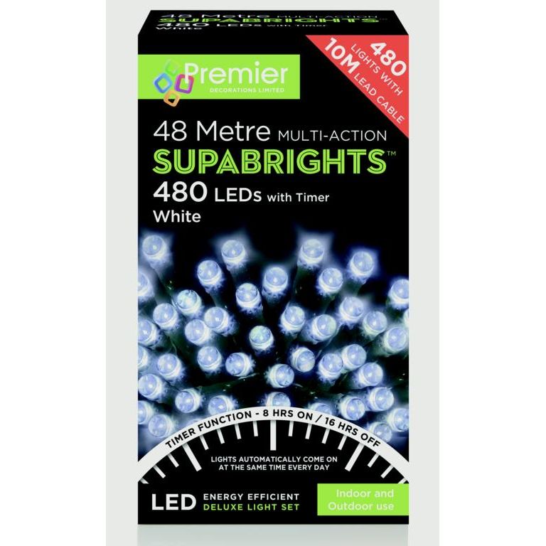 Premier 480 LED Multi Action Supabrights With Timer