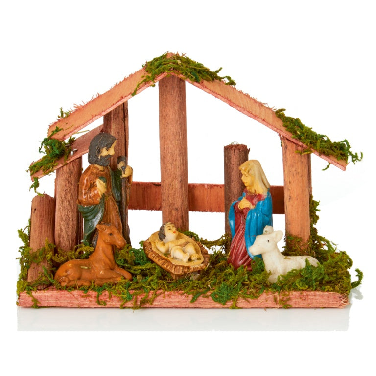 Premier Wooden Nativity 6 Piece Characters