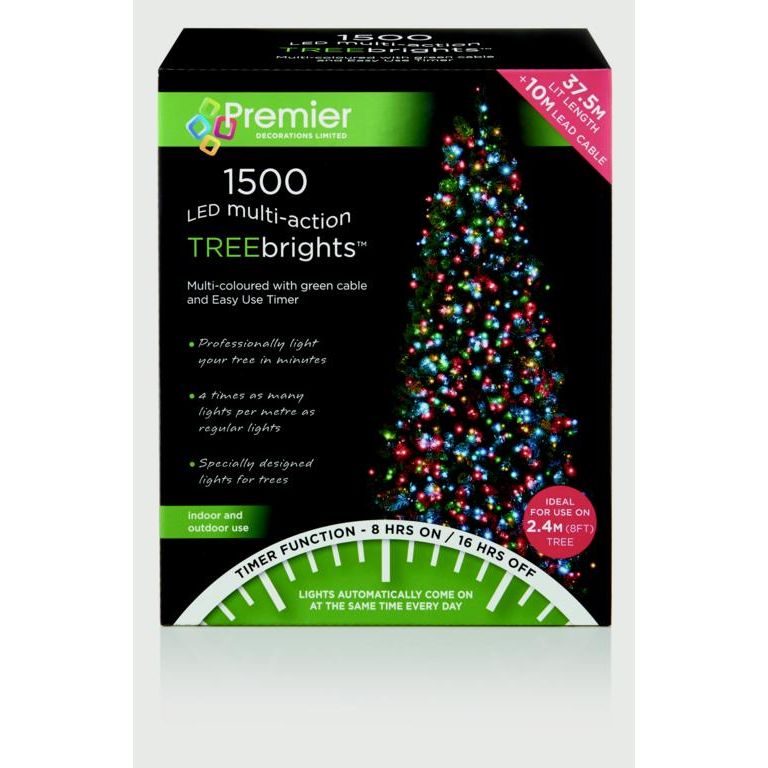 Premier 500 LED Multi Action Treebrights With Timer