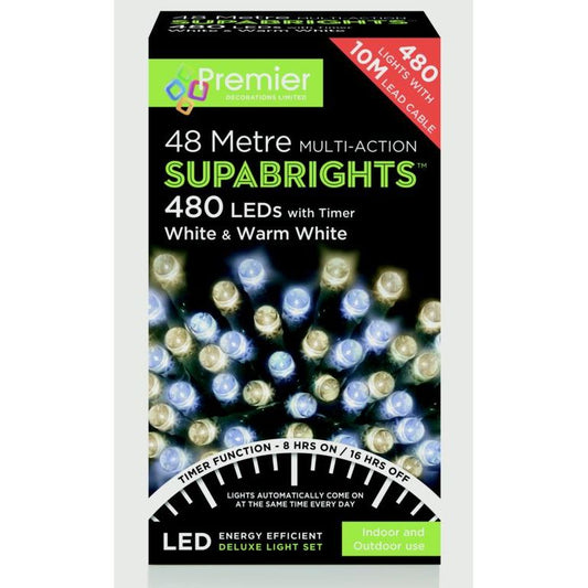 Premier 480 LED Multi Action Supabrights With Timer