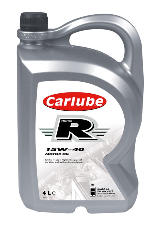 Carlube Triple R 15W-40 Mineral de Alta Milla