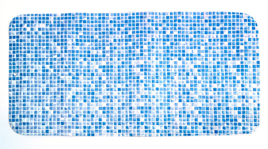 Croydex Blue Mosaic Bath Pillow