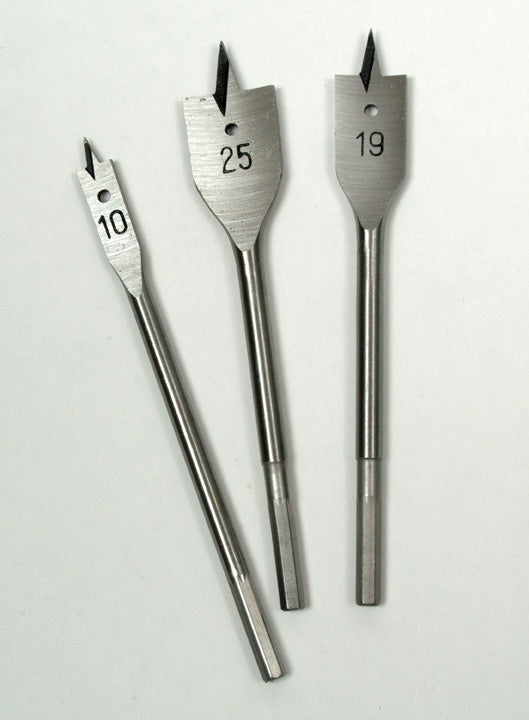 Globemaster Flat Wood Drill Bit Set 6 Piece