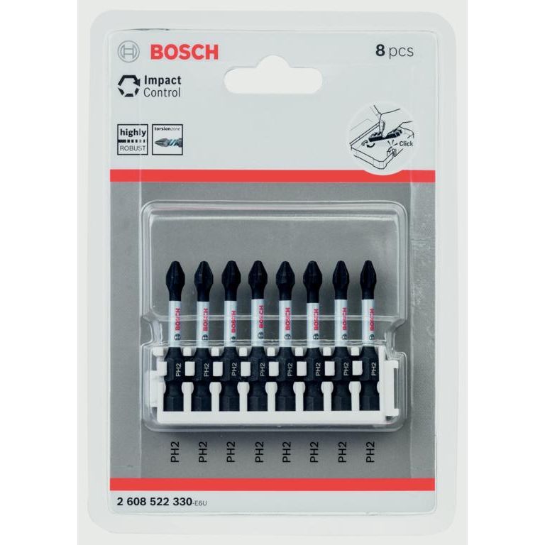 Bosch Impact Power Bit 50mm 8 Pack