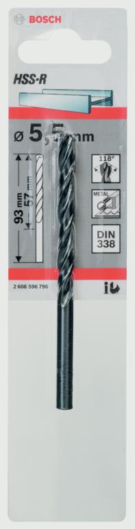 Bosch Metal Drill Bit HSS