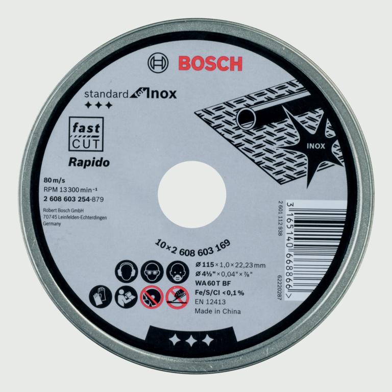 Disques à tronçonner les métaux Bosch