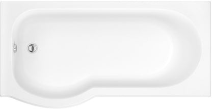 Trojan Concert P Shape Shower Bath