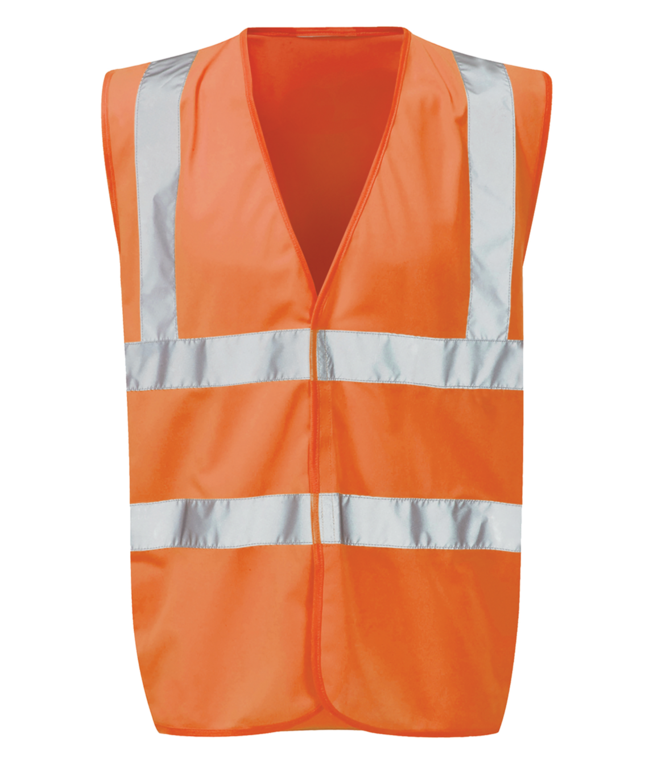 Orbit Black Knight Hi-Vis Waistcoat Orange