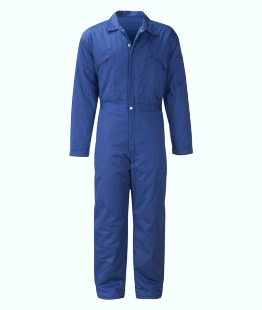 Orbit Mens Coverall Boiler Suit Royal