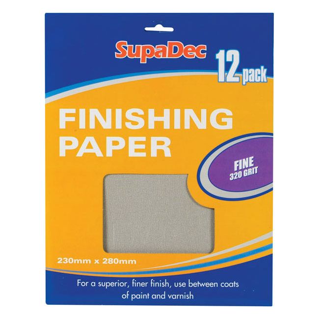 SupaDec Finishing Paper