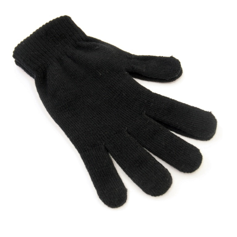 RJM Accessories Guantes mágicos térmicos negros para hombre