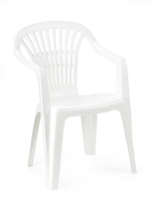 Chaise SupaGarden en résine blanche