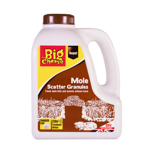 The Big Cheese Mole Repellent Scatter Granules
