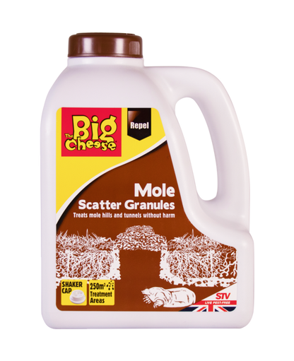 The Big Cheese Mole Repellent Scatter Granules