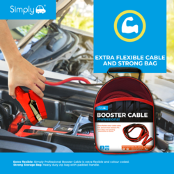 Simply Brand's Professional Jump Leads