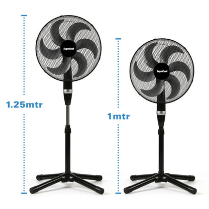 SupaCool High Velocity Pedestal Fan 16" (