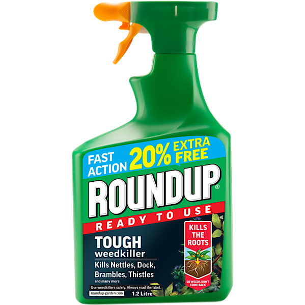 Roundup Tough RTU 1L Plus 20% Extra Free