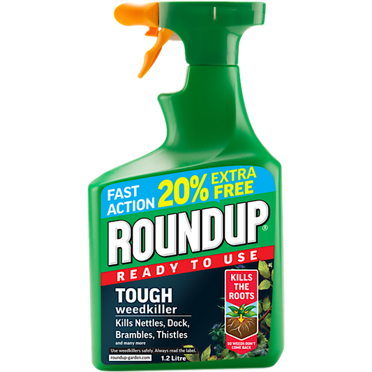 Roundup Tough RTU 1L Plus 20% Extra Free