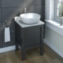 SP Square Counter Top Basin H: 140mm D: 420mm W: 420mm