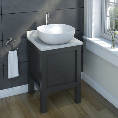 SP Square Counter Top Basin H: 140mm D: 420mm W: 420mm