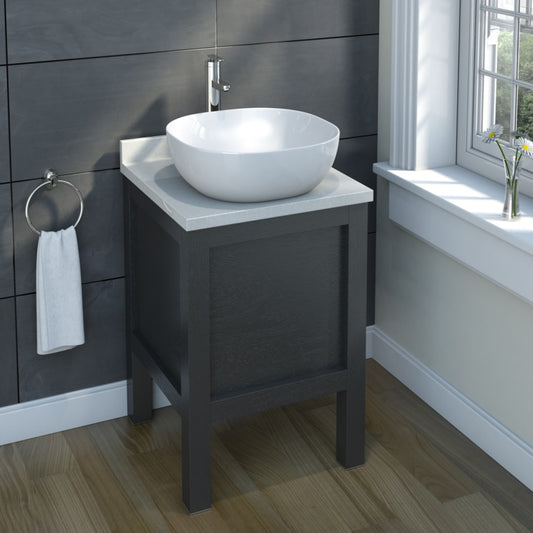 SP Square Counter Top Basin H: 140mm D: 420mm W: 420mm