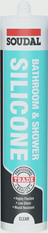 Soudal Bathroom & Shower Silicone 300ml