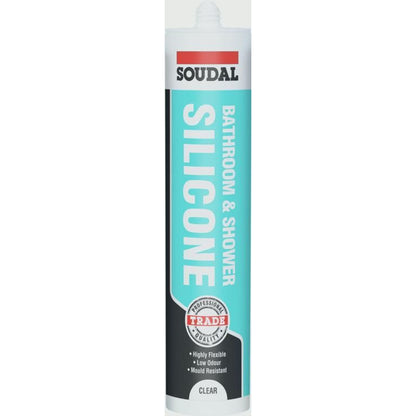 Soudal Bathroom & Shower Silicone 300ml