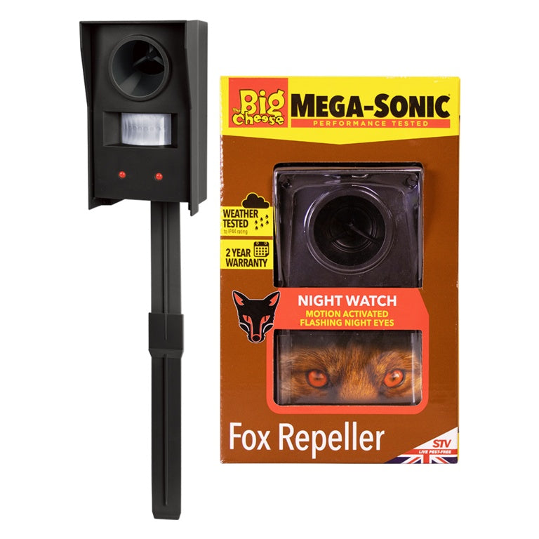 The Big Cheese Mega Sonic Fox Repeller