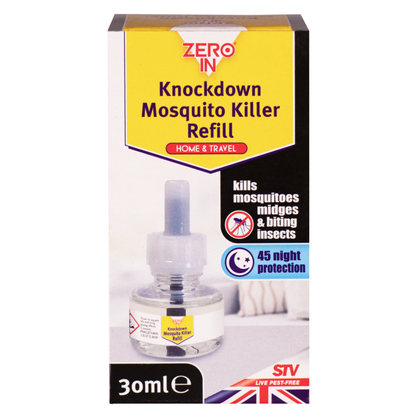 Zero In Knockdown Mosquito Killer Refill - 30ML